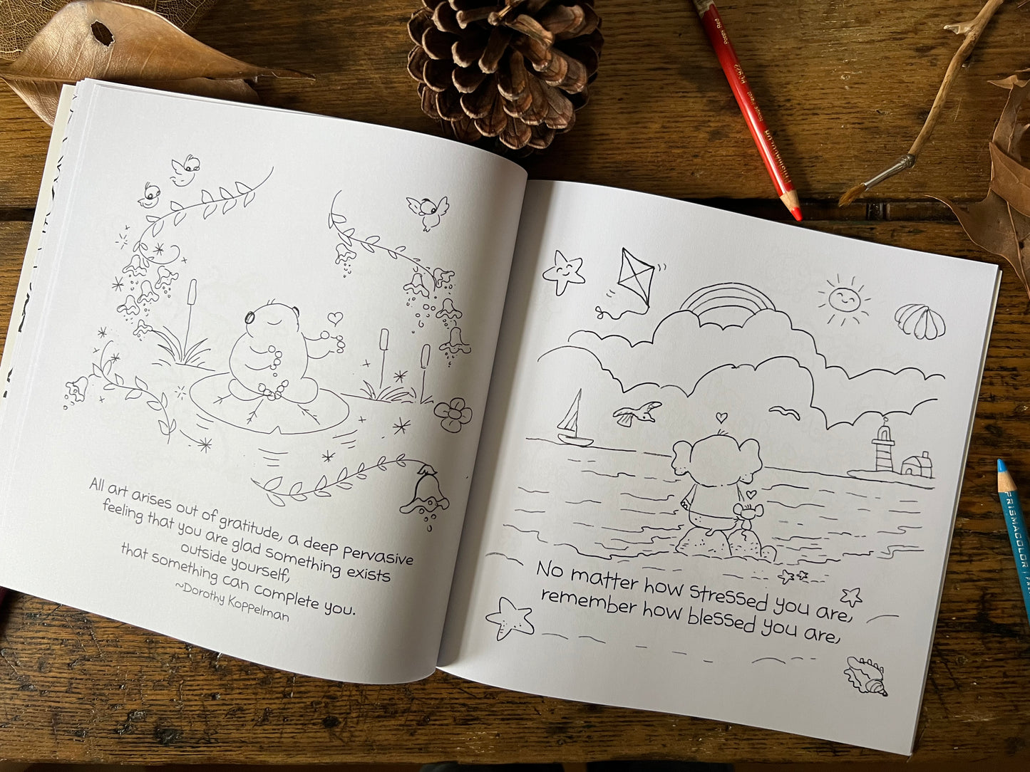 Sketches In Stillness Coloring Book