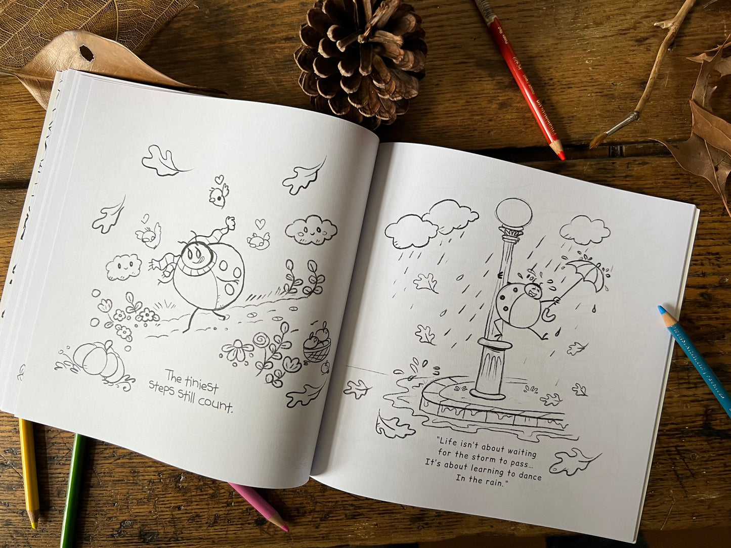 Sketches In Stillness Coloring Book