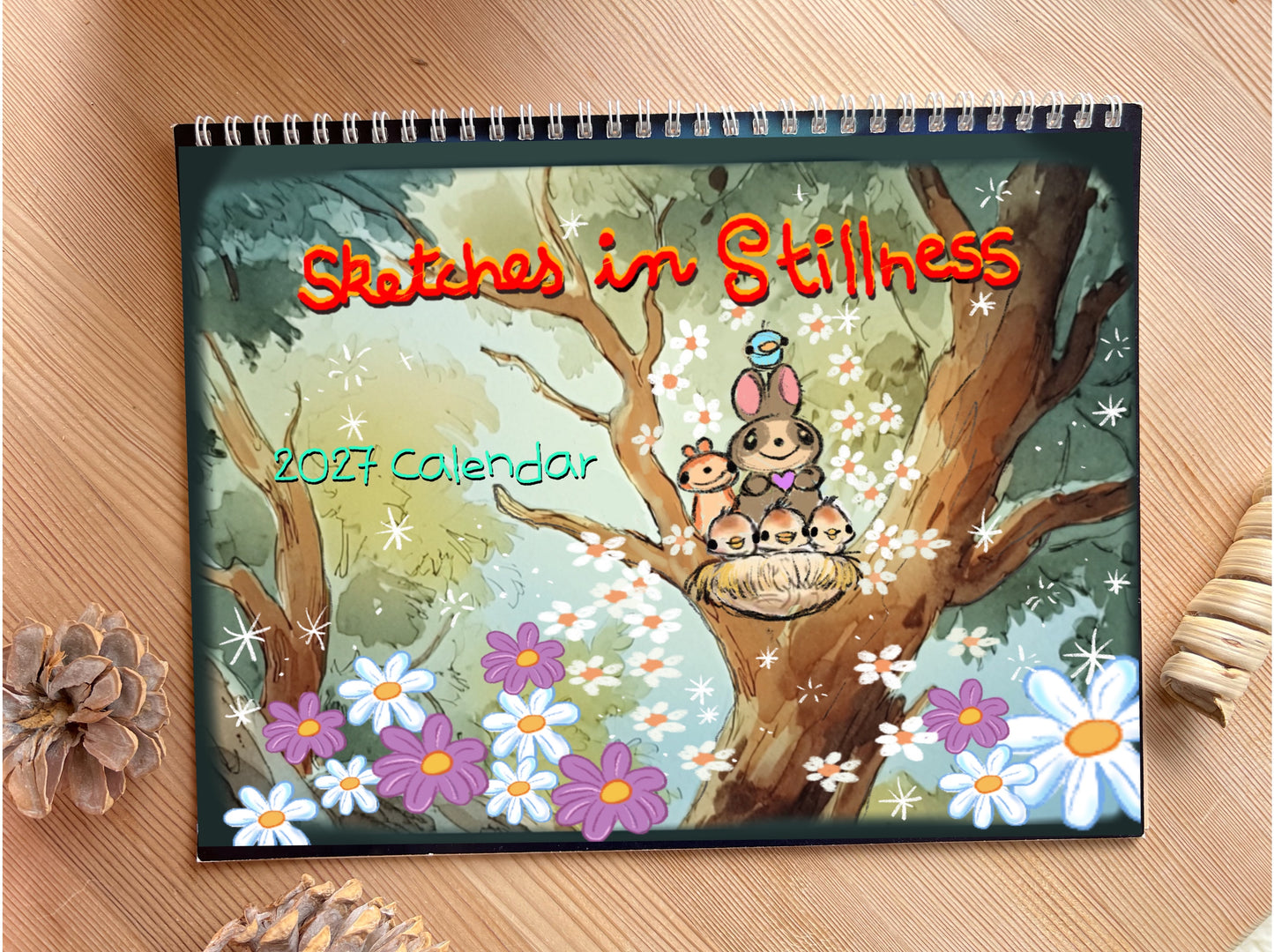 Sketches In Stillness 2027 Calendar