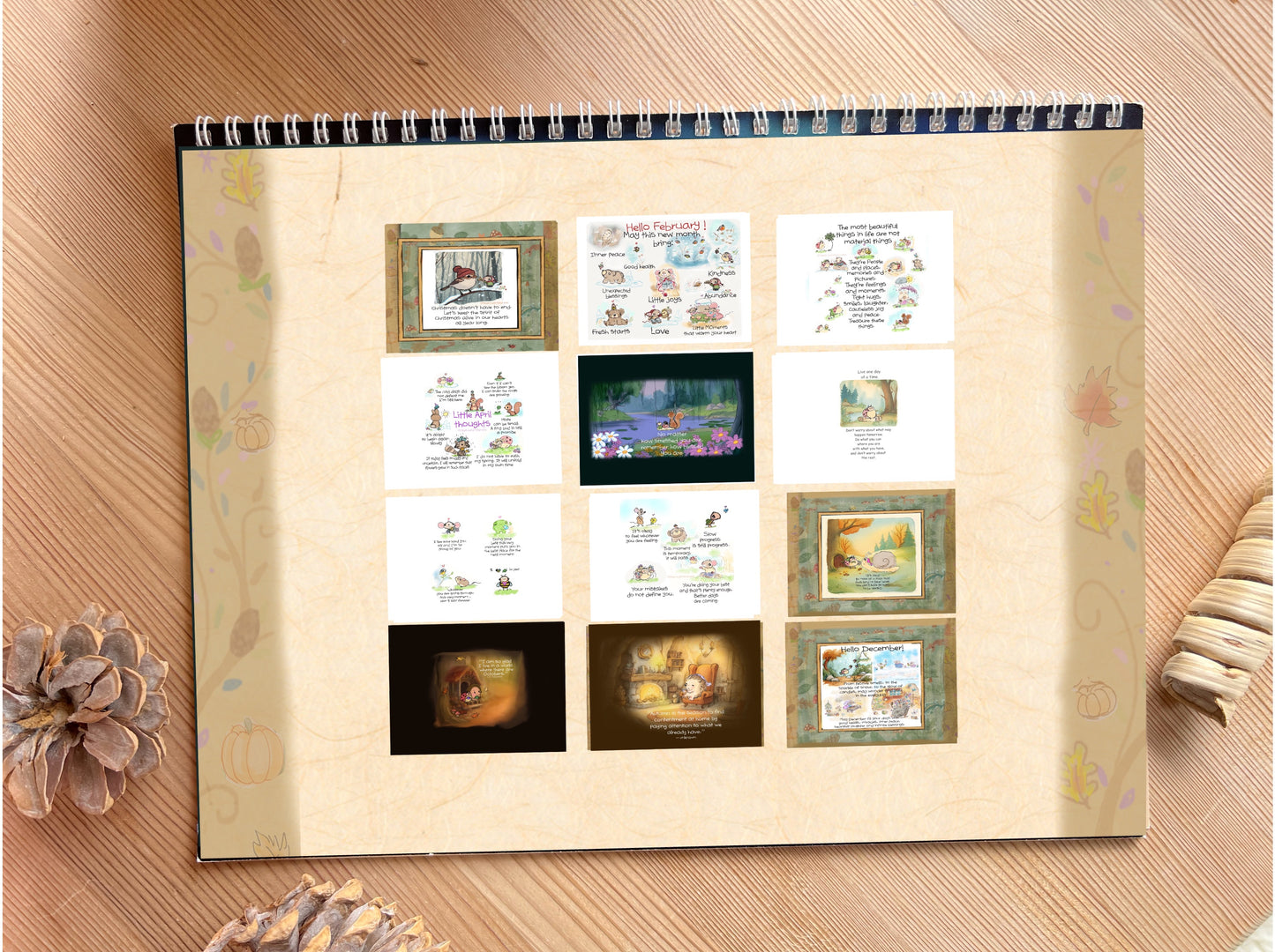 Sketches In Stillness 2027 Calendar